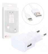 anco 2 in 1 Apple USB-Lightning-Ladeset 2,1 A – weiß