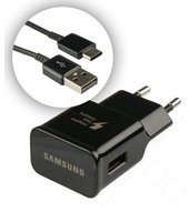 Samsung USB-Netzadapter + USB-C Datenkabel 2A – schwarz