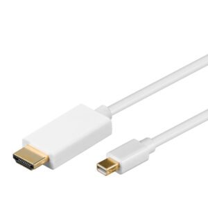 Mini DisplayPort/HDMI Adapterkabel 1.2, vergoldet, 2m
