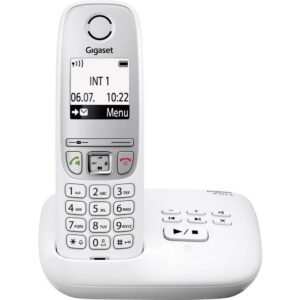 Gigaset A415A Schnurlostelefon mit Anrufbeantworter weiß