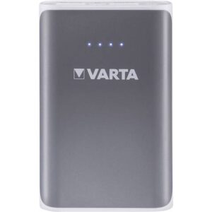 VARTA Portable Power Bank mit Ladekabel, 6000mAh